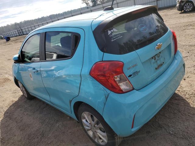 KL8CD6SA3MC708962 - 2021 CHEVROLET SPARK 1LT BLUE photo 2