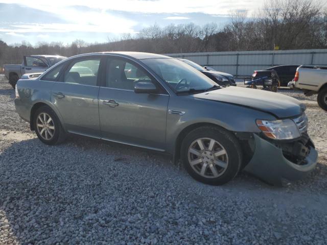 1FAHP24W08G141619 - 2008 FORD TAURUS SEL GREEN photo 4