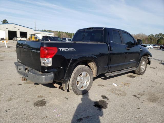 5TBRV54147S454616 - 2007 TOYOTA TUNDRA DOUBLE CAB SR5 BLACK photo 3