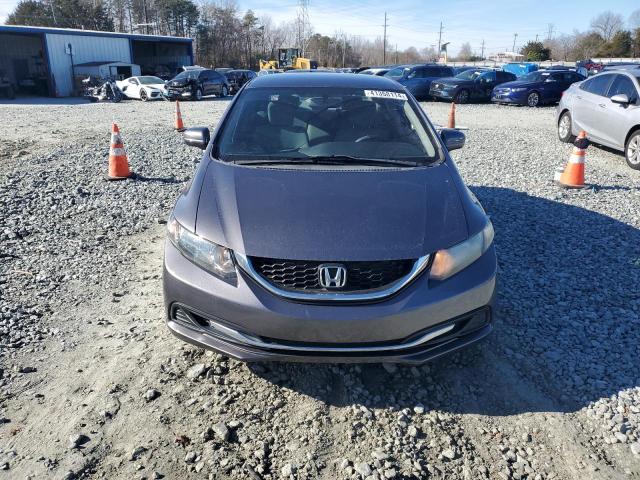 19XFB2F58EE012205 - 2014 HONDA CIVIC LX GRAY photo 5