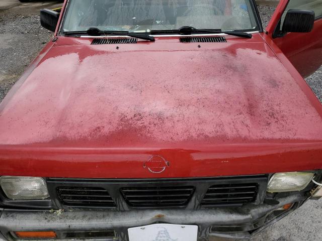 1N6SD11S2PC440908 - 1993 NISSAN TRUCK SHORT WHEELBASE BURGUNDY photo 11