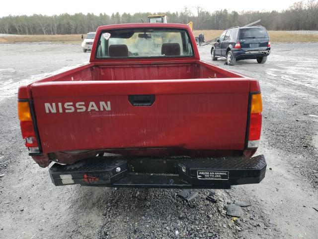 1N6SD11S2PC440908 - 1993 NISSAN TRUCK SHORT WHEELBASE BURGUNDY photo 6