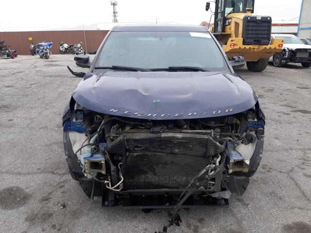 1FM5K8AT0EGB38557 - 2014 FORD EXPLORER POLICE INTERCEPTOR BLUE photo 5