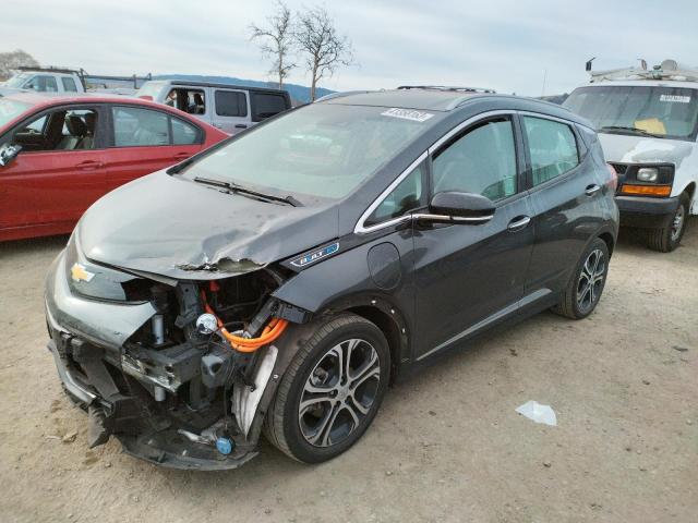 1G1FX6S09H4161479 - 2017 CHEVROLET BOLT EV PREMIER GRAY photo 1