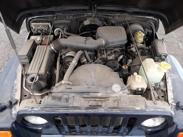 1J4FA29P8YP724227 - 2000 JEEP WRANGLER / SE BLACK photo 11