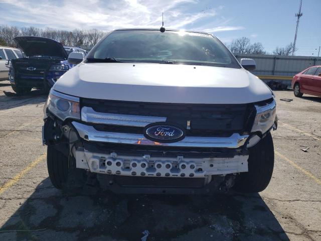 2FMDK3JCXDBB17073 - 2013 FORD EDGE SEL WHITE photo 5