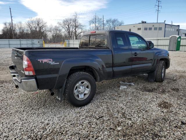 5TEUU42N39Z626743 - 2009 TOYOTA TACOMA ACCESS CAB BLACK photo 3