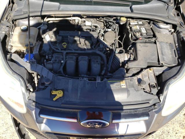 1FAHP3M24CL405007 - 2012 FORD FOCUS SEL GRAY photo 12