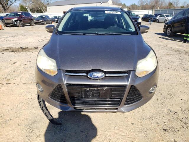 1FAHP3M24CL405007 - 2012 FORD FOCUS SEL GRAY photo 5