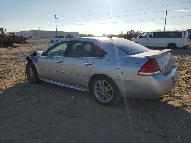 2G1WC5E39E1106811 - 2014 CHEVROLET IMPALA LTZ SILVER photo 2