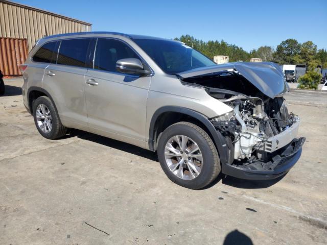 5TDKKRFH1FS059438 - 2015 TOYOTA HIGHLANDER XLE GOLD photo 4