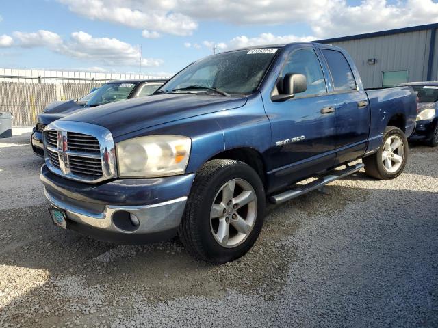 1D7HA18P37S167450 - 2007 DODGE RAM 1500 ST BLUE photo 1