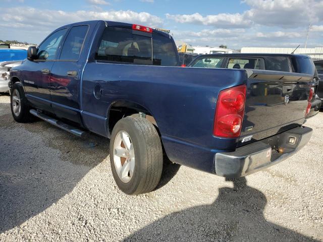 1D7HA18P37S167450 - 2007 DODGE RAM 1500 ST BLUE photo 2