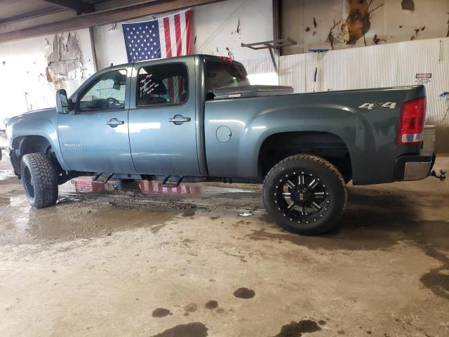 1GT121E83CF129712 - 2012 GMC SIERRA K2500 SLT BLUE photo 2