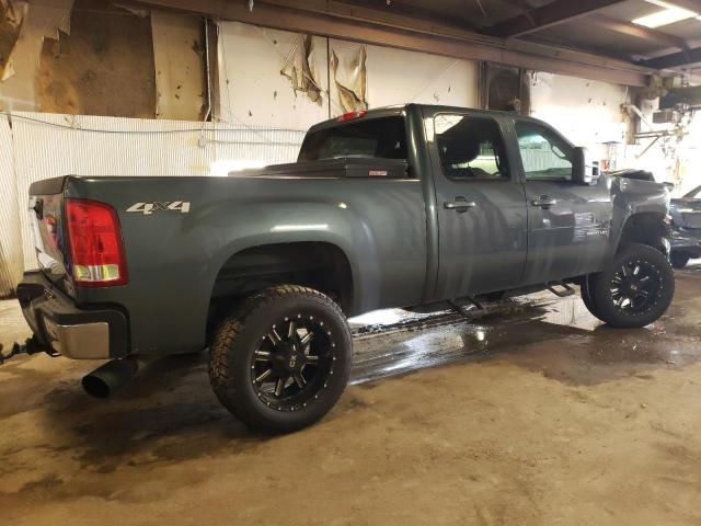 1GT121E83CF129712 - 2012 GMC SIERRA K2500 SLT BLUE photo 3