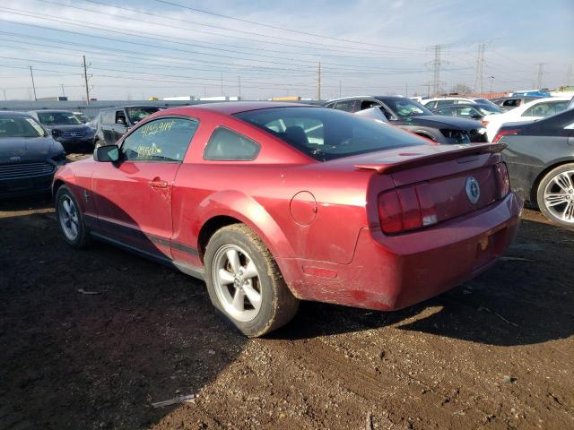 1ZVHT80N475361732 - 2007 FORD MUSTANG RED photo 2