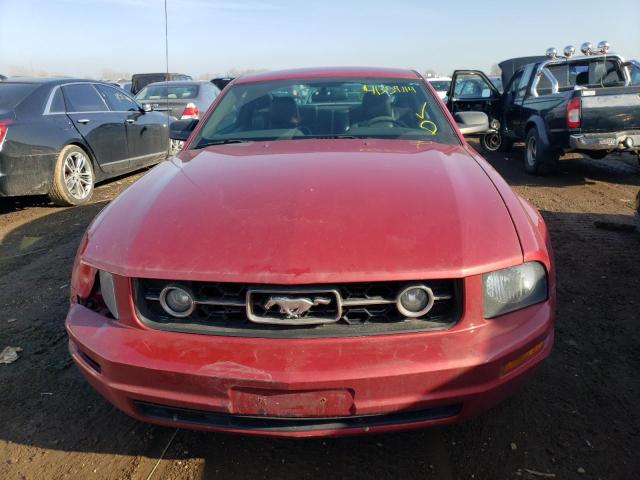 1ZVHT80N475361732 - 2007 FORD MUSTANG RED photo 5