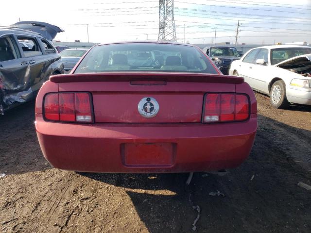 1ZVHT80N475361732 - 2007 FORD MUSTANG RED photo 6