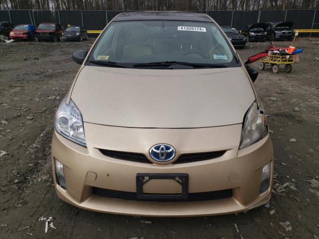 JTDKN3DUXA1243917 - 2010 TOYOTA PRIUS GOLD photo 5