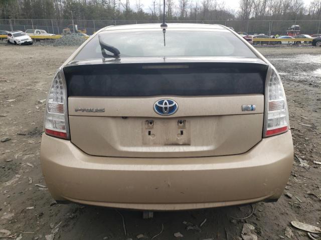 JTDKN3DUXA1243917 - 2010 TOYOTA PRIUS GOLD photo 6