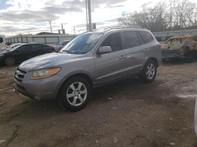 5NMSH73EX8H216922 - 2008 HYUNDAI SANTA FE SE GRAY photo 1