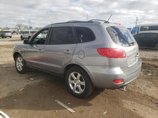 5NMSH73EX8H216922 - 2008 HYUNDAI SANTA FE SE GRAY photo 2