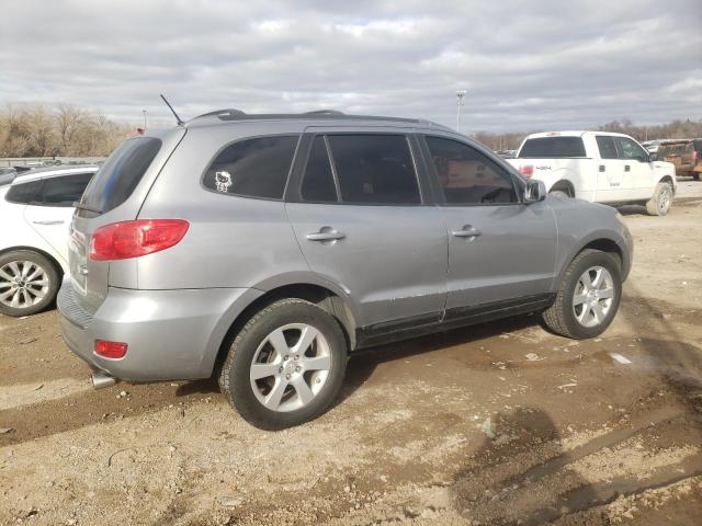 5NMSH73EX8H216922 - 2008 HYUNDAI SANTA FE SE GRAY photo 3