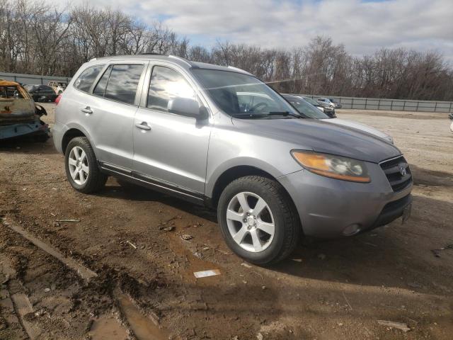 5NMSH73EX8H216922 - 2008 HYUNDAI SANTA FE SE GRAY photo 4