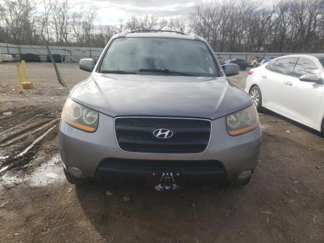 5NMSH73EX8H216922 - 2008 HYUNDAI SANTA FE SE GRAY photo 5