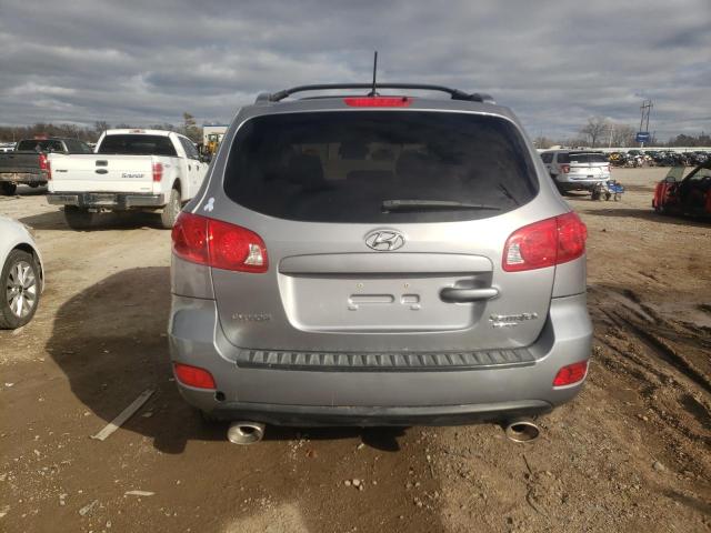 5NMSH73EX8H216922 - 2008 HYUNDAI SANTA FE SE GRAY photo 6