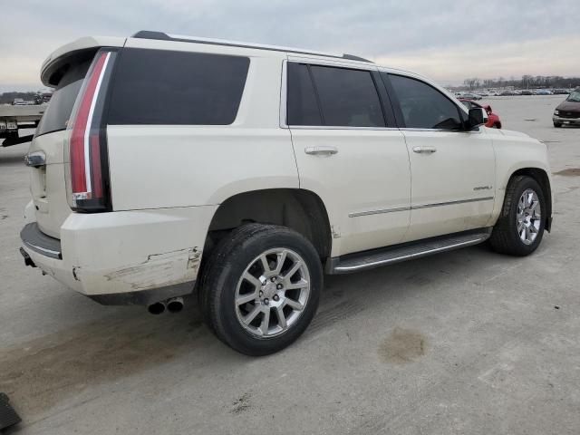 1GKS2CKJ0FR615148 - 2015 GMC YUKON DENALI WHITE photo 3