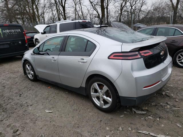 1G1RA6E46CU127991 - 2012 CHEVROLET VOLT SILVER photo 2