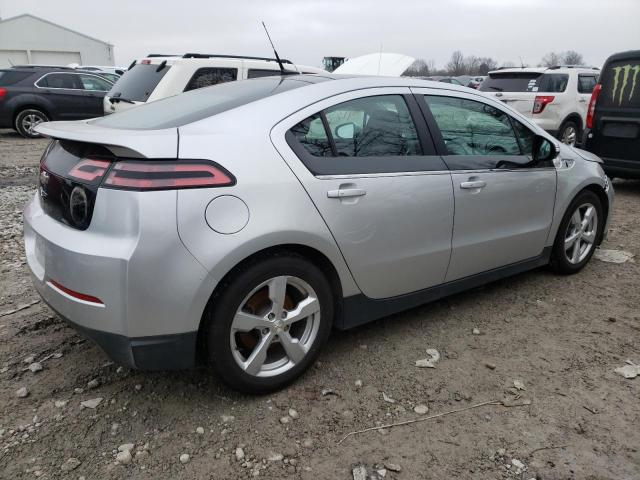 1G1RA6E46CU127991 - 2012 CHEVROLET VOLT SILVER photo 3