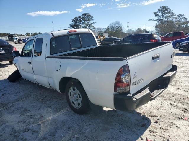 5TETX22N79Z618152 - 2009 TOYOTA TACOMA ACCESS CAB WHITE photo 2