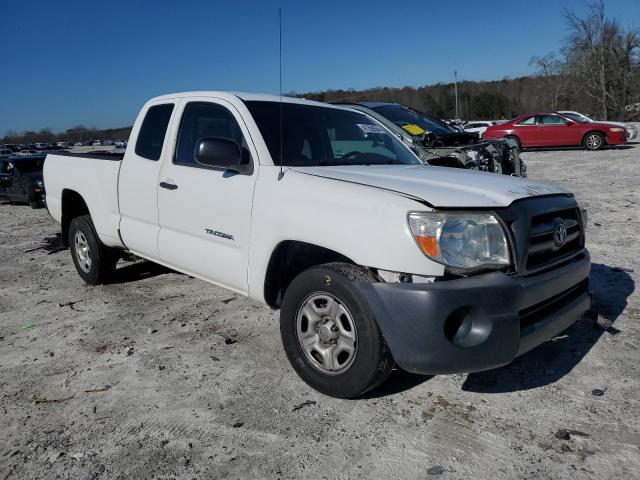 5TETX22N79Z618152 - 2009 TOYOTA TACOMA ACCESS CAB WHITE photo 4