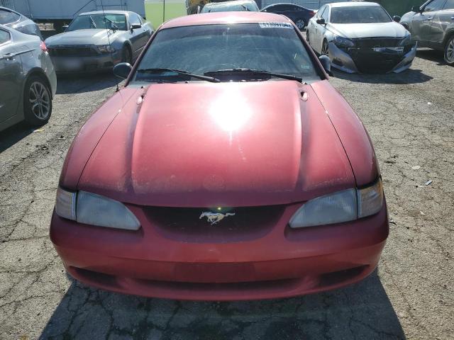 1FALP42X9VF166229 - 1997 FORD MUSTANG GT RED photo 5