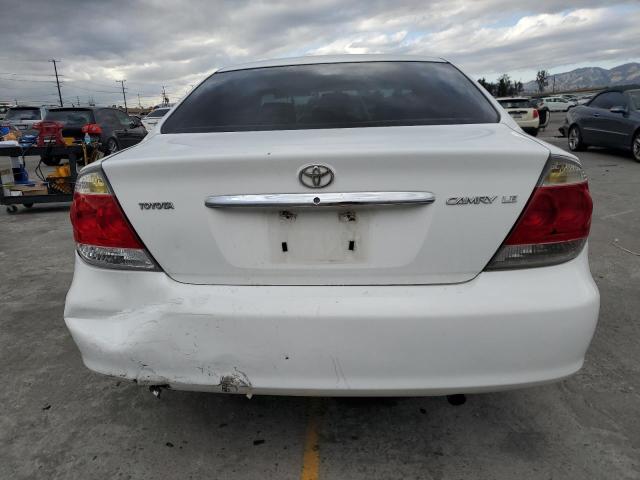 4T1BE32K65U392441 - 2005 TOYOTA CAMRY AUTO LE WHITE photo 6