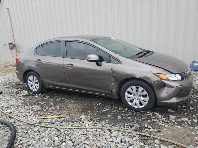 2HGFB2F56CH583629 - 2012 HONDA CIVIC LX GRAY photo 4