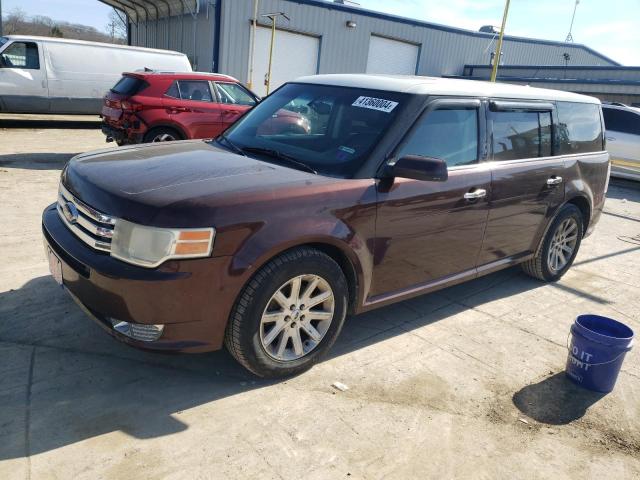 2FMGK5CC6ABA25895 - 2010 FORD FLEX SEL BURGUNDY photo 1