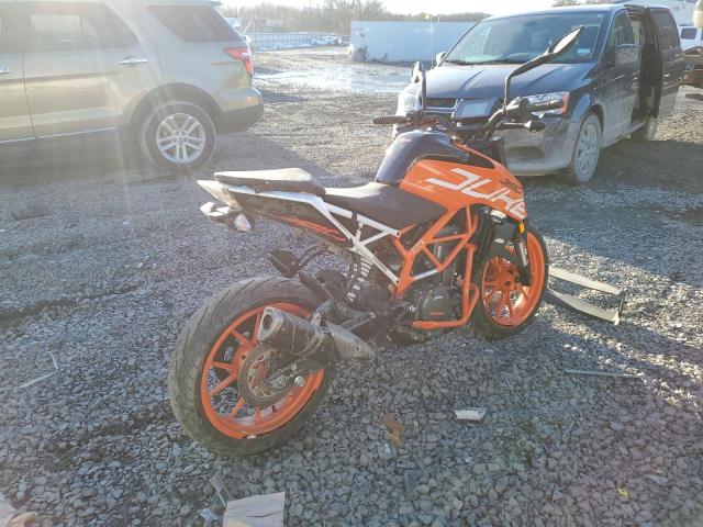 MD2JPJ405JC281285 - 2018 KTM 390 DUKE ORANGE photo 4