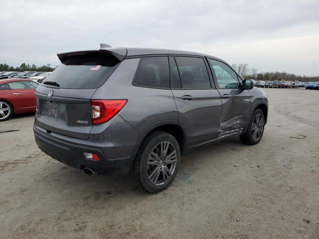 5FNYF8H59MB033425 - 2021 HONDA PASSPORT EXL Gris foto 3