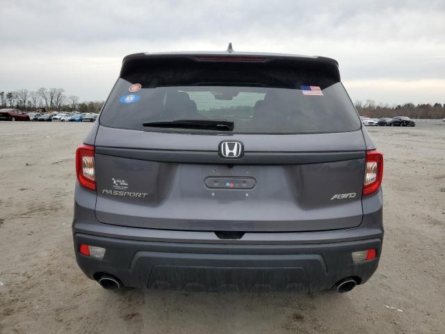 5FNYF8H59MB033425 - 2021 HONDA PASSPORT EXL Gris foto 6