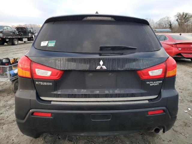 JA4AP3AU8CZ003323 - 2012 MITSUBISHI OUTLANDER ES BLACK photo 6