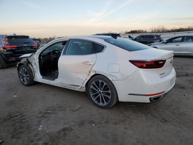 KNALC4J16J5096253 - 2018 KIA CADENZA LUXURY WHITE photo 2