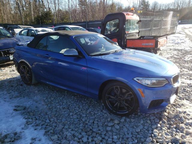 WBA1M5C52GV327278 - 2016 BMW M235XI BLUE photo 4