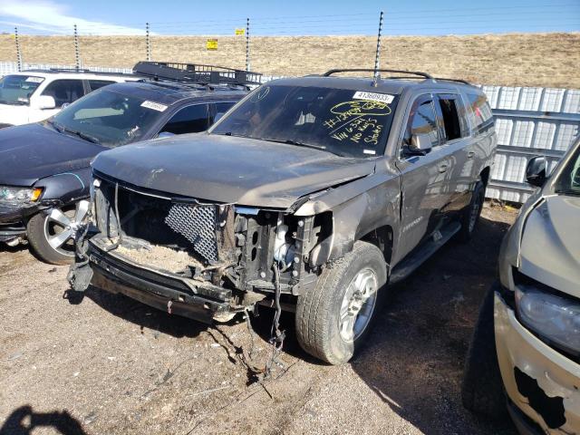 1GNSKHKC4GR376321 - 2016 CHEVROLET SUBURBAN K1500 LT BROWN photo 4