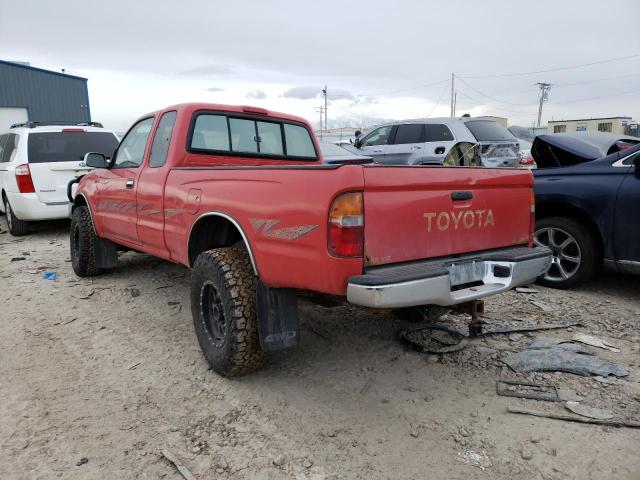 4TAWN74N2TZ136832 - 1996 TOYOTA TACOMA XTRACAB SR5 RED photo 2