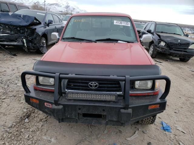 4TAWN74N2TZ136832 - 1996 TOYOTA TACOMA XTRACAB SR5 RED photo 5