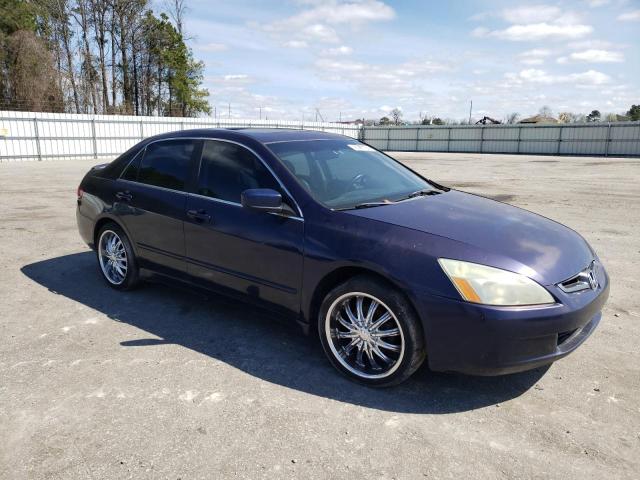 1HGCM66574A023302 - 2004 HONDA ACCORD EX BLUE photo 4