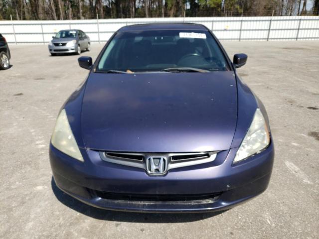 1HGCM66574A023302 - 2004 HONDA ACCORD EX BLUE photo 5